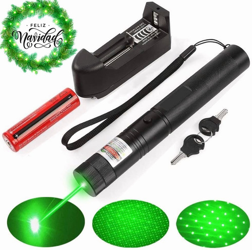 Puntero Laser Verde 5000 Mw Recargable Potente Proyector