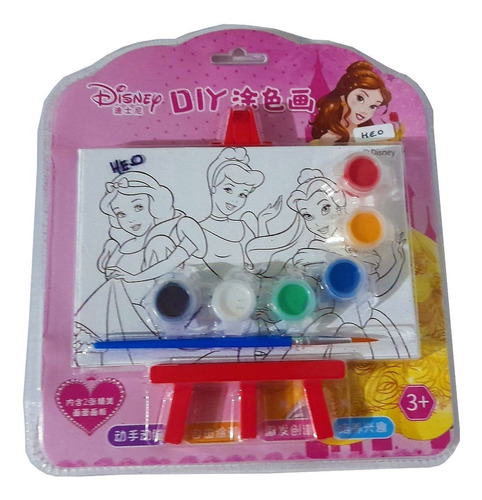 Atril De Princesa Disney Para Pintar Con Acuarelas Para Niño