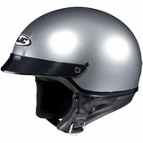 Hjc Cs-2n-casco De La Motocicleta Medio (plata, Medio)