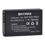 Bateria Generica Lp-e12 Marca Batmax 7.4v 1800 Mah Sl1