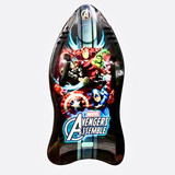 Tabla De Barrenar Niños Avengers Surf Body Board