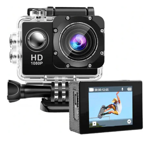  Câmera Filmadora Sport 4k Ultra Hd Dv Wi-fi  A Prova D'água