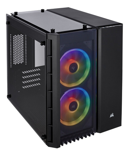 Gabinete Corsair Crystal 280x Rgb Black Micro Atx