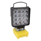 Luz De Trabajo Portátil, 20 W, 16 Piezas, Perlas Led, Cabeza