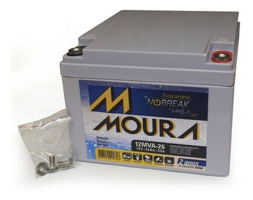 Bateria Moura Agm 12mva-26 12v-26ah Carro Golf Panel Solar 