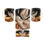 Tazon Goku Dragon Ball Efecto 3d Inflado Negro