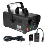 Máquina De Fumaça 600w Com 3 Leds Rgb Smoke 600 Led Luminos