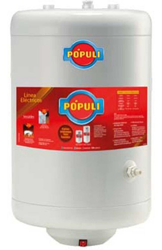 Ecotermo Pópuli Elec 53 Cs - Blanco - 220v