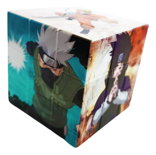 Cubo Rubik Para Niños Naruto 3x3 Juguetes Para Niños