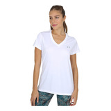 Remera Entrenamiento Under Armour Tech Solid Mujer En Blanco