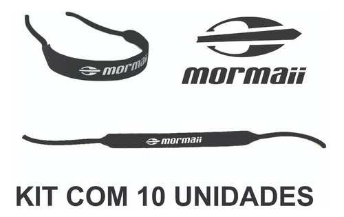 Kit C/10 Cordão Mormaii Neoprene Para Óculos Jet Ski Lancha