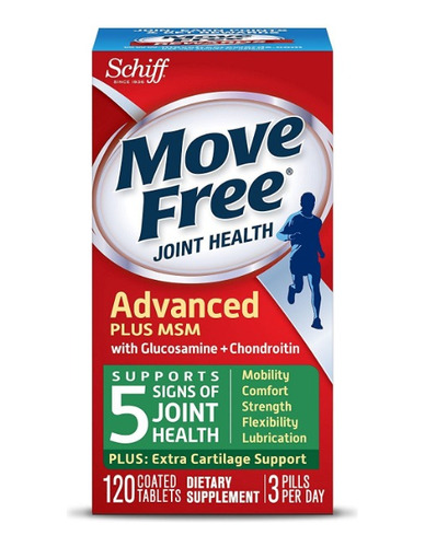 Move Free Avanzado (120 Tabs) Americano Salud Articulaciones