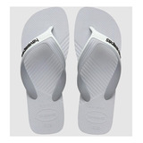 Ojotas Havaianas Dual Color Blanco Hombre Originales Envio