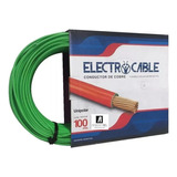 Cable Unipolar 6mm 100% Cobre Electrocable 10mts Bajo Norma