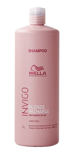 Shampoo 1l Wella Professionals Invigo Blonde Recharge