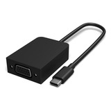 Cable Adaptador Microsoft Hfr-00001 Negro Con Entrada Usb-c Salida Vga