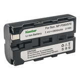 Kastar Batería Para Sony Infolithium L Np-f330 Np-f550 Np