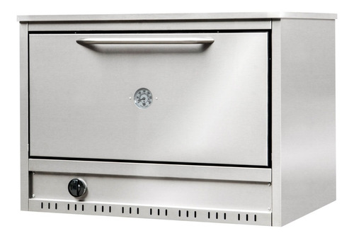 Horno Pizzero Acero Inox Cook And Food 90cm De Seis Moldes!!