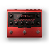 Ik Multimedia Distorsión X-drive Pedal De Efecto Color Rojo