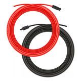 Cable Solar De 4 Mm2 Con Conector Mc4 10 Mts