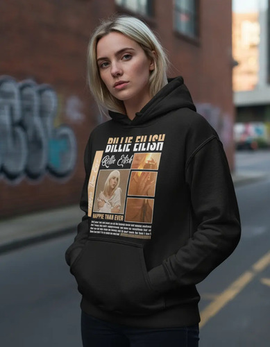 Sudadera Billie Eilish Happie Than Ever