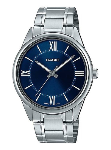 Reloj Casio Mtp-v005d Análogo Acero Hombre 100% Original 