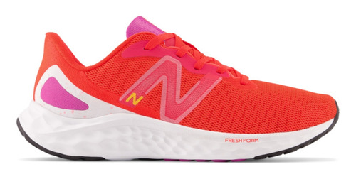 Tenis New Balance Fresh Foam Arishi V4 Mujer- Coral Neon