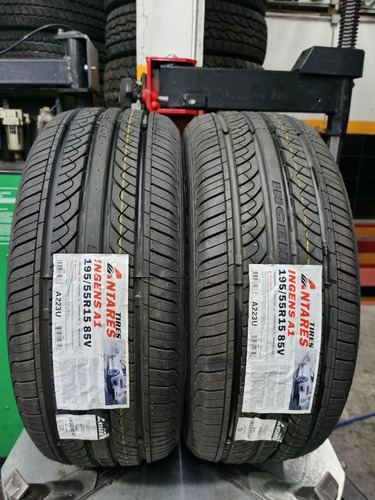 Paquete De 2 Llantas 195/55 R15 Antares Ingens A1 85v