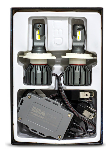 Kit Focos Iron Led Ir100 Original H4 H7 Hb3 Hb4 880 881 Auto Foto 9