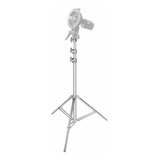 Tripode Stand Light Cromado 280cm