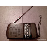 Radio Sony Icf-8 Am Fm A Pilas Color Negro
