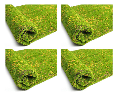 Insincere Moss, Musgo Artificial, Plantas Verdes Falsas, 4 U