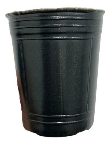 Maceta Soplada Plastico Negra Nº 9 Cm X50 Unidades Cultivo
