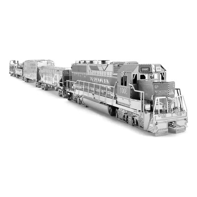 El Rompecabezas 3d De Metal Tren A Escala 43cm Adorno Puzzle | Meses sin interés