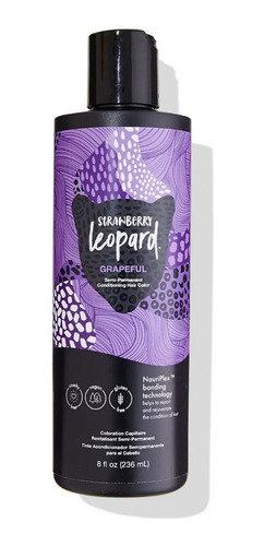 Tinte Semipermanente Strawberry Leopard Morado Grapeful