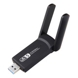 Tarjeta De Red Usb Band Wifi Usb 1300mbps Ethernet 5g Wirele