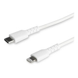 Startech - Cable Usb-c A Lightning De 1m Color Blanco