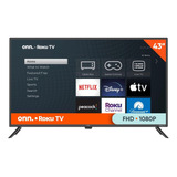 Smart Tv Onn 100133209 Pantalla 43'' Full Hd 1080p