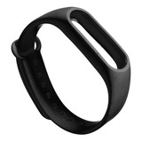 Malla Correa Para Reloj Xiaomi Mi Band 5/6 Silicona Negro