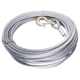 Cable De Acero Galvanizado Con Gancho 7x19 5/8´´ Rollo 30m P