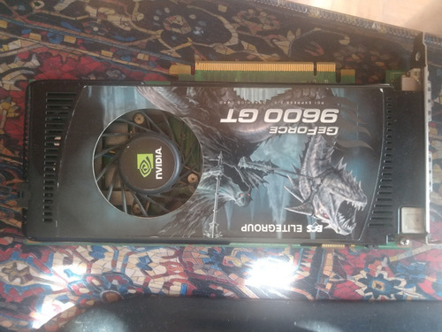 Placa De Video Geforce 9600gt Ecs - Defeito