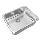 Johnson Pileta Cocina Lavadero Simple Acero 304 G50