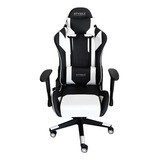 Silla Gamer Profesional Ergonómica Reclinable Súper Cómoda Color Blanco - Marca Styrka