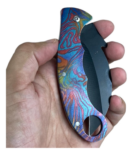 Canivete Karambit Faca Afiada Tática Militar Carambite Color