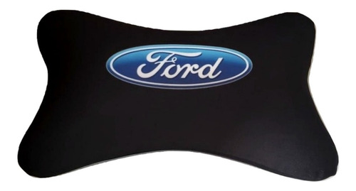 Almohadon Cervical Auto Apoya Cabeza Viscoelastico Logo Ford