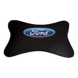 Almohadon Cervical Auto Apoya Cabeza Viscoelastico Logo Ford