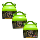 Caja Para Dulces Sorpresa Jurassic Dinosaurios X6 Unidades