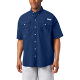 Camisa Azul Hombre Bahama Ii S/s Shirt 1011651-ttn
