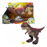 Imaginext Jurassic World Dinosaurio Carnotaurus Modo Defensa