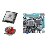 Kit Pl Mãe H110 + Processador I3 7100 + Cooler